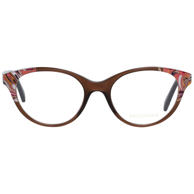 Okulary oprawki Damskie Emilio Pucci EP5023 048 51 Brązowe
