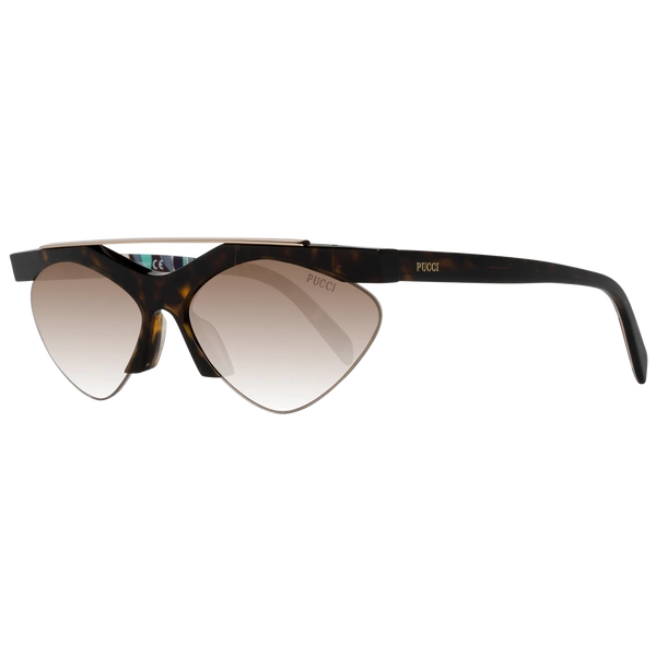 Okulary przeciwsłoneczne Damskie Emilio Pucci EP0137 52F 59 Brązowe