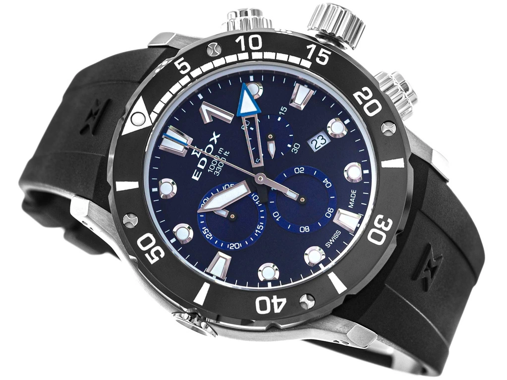 Zegarek męski EDOX 10242 TIN BUIN CO-1 Chronograph