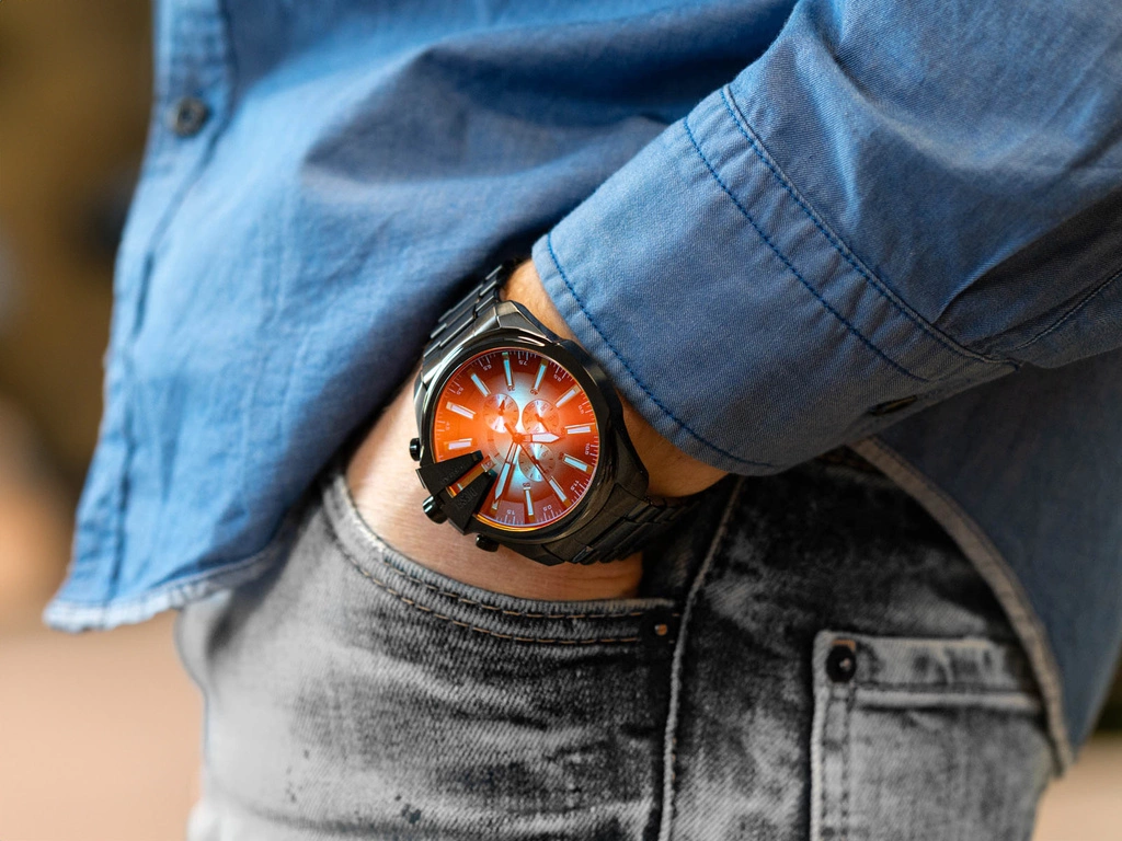 Zegarek męski DIESEL DZ4689 Mega Chief Slim