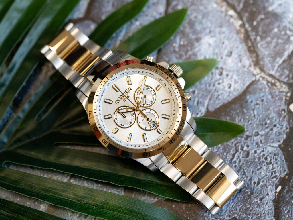 Zegarek męski ROAMER 861837 47 15 20 Rimini