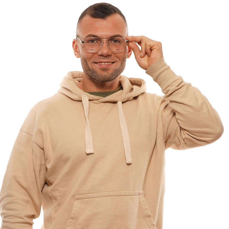 Okulary oprawki Męskie BMW BW5019 020 57 Szare