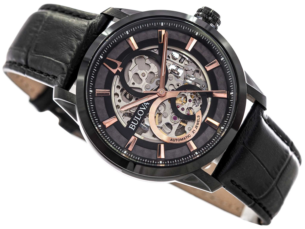 Zegarek męski BULOVA 98A283 Sutton Skeleton