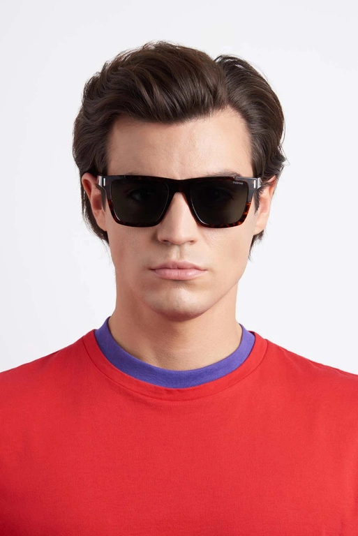 Okulary przeciwsłoneczne męskie Polaroid PLD 6176/S 408654UC Brązowe