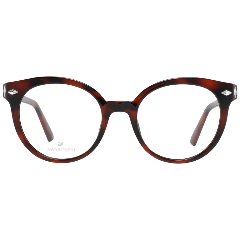 Okulary oprawki damskie Swarovski SK5272 052 50 Brązowe