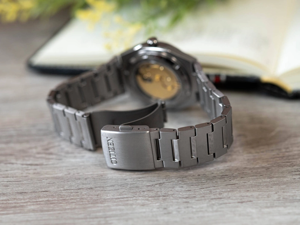 Zegarek męski Citizen NJ0180-80L Zenshin Mechanical Super Titanium