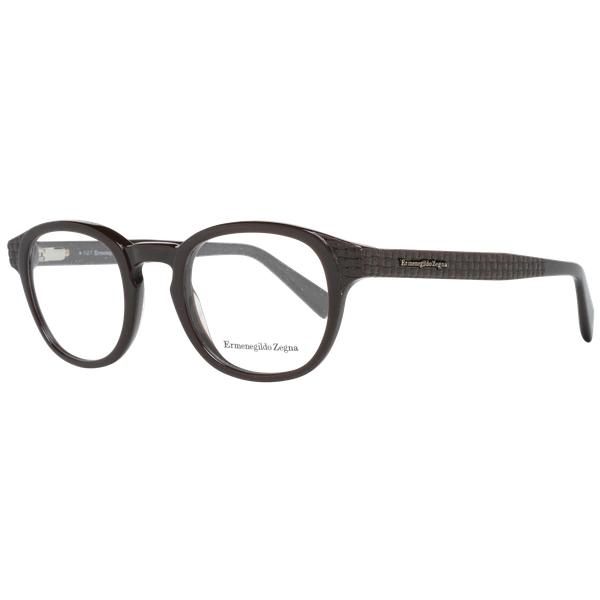 Okulary oprawki męskie Ermenegildo Zegna EZ5108 050 48 Brązowe