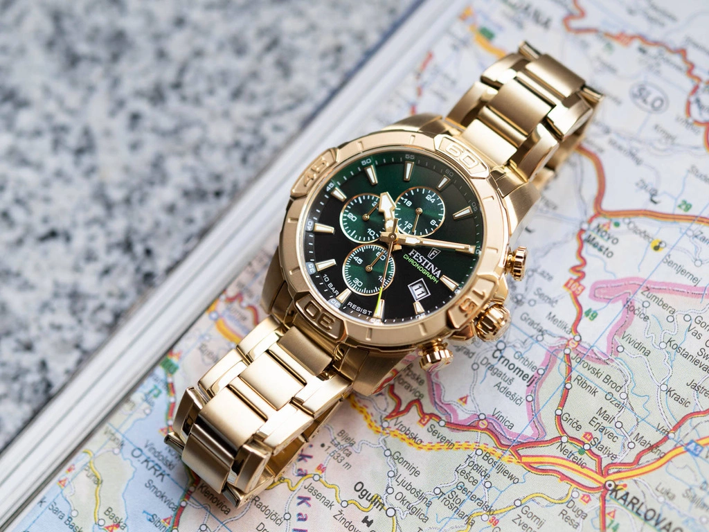 Zegarek męski FESTINA F20705/6 Timeless Chronograph