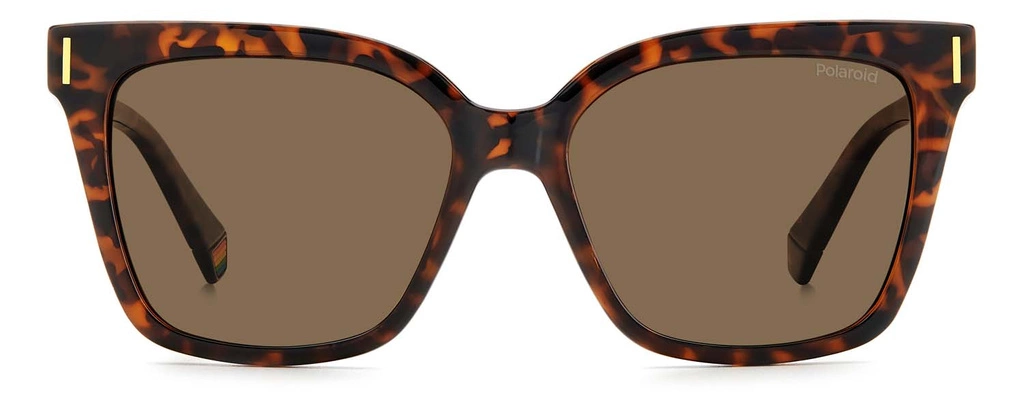 Okulary przeciwsłoneczne damskie Polaroid PLD 6192/S 08654SP Brązowe