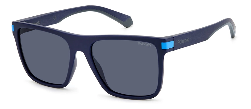 Okulary przeciwsłoneczne Unisex Polaroid PLD 2128/S FLL55C3 Niebieskie