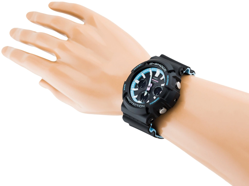 Zegarek męski CASIO G-SHOCK GAS-100PC-1AER