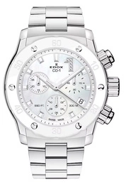 Zegarek damski EDOX 10255 3BM NADN CO-1 Chronolady Diamonds