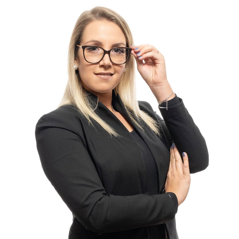 Okulary oprawki Damskie Tods TO5224 048 54 Brązowe