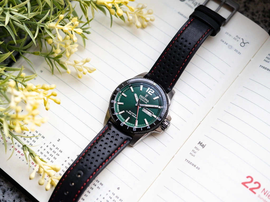 Zegarek męski FESTINA F20699/3 Titanium Date