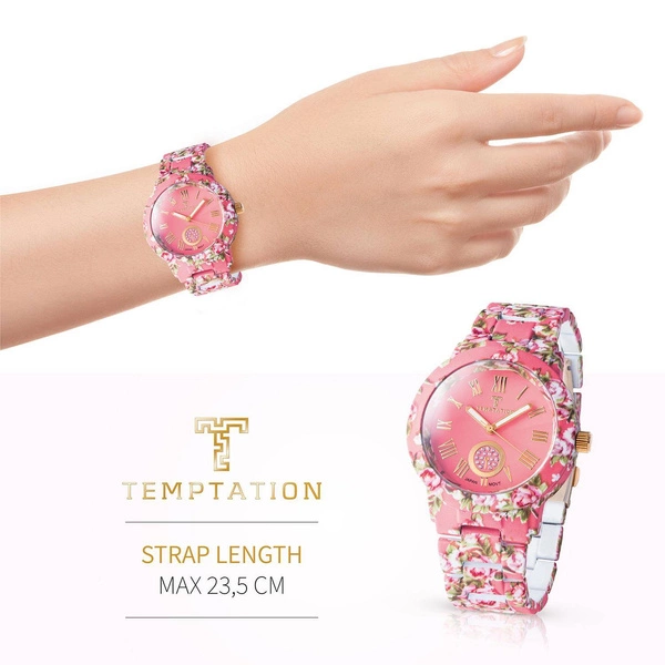 Zegarek damski Temptation TEA-2015-01 Kolorowy