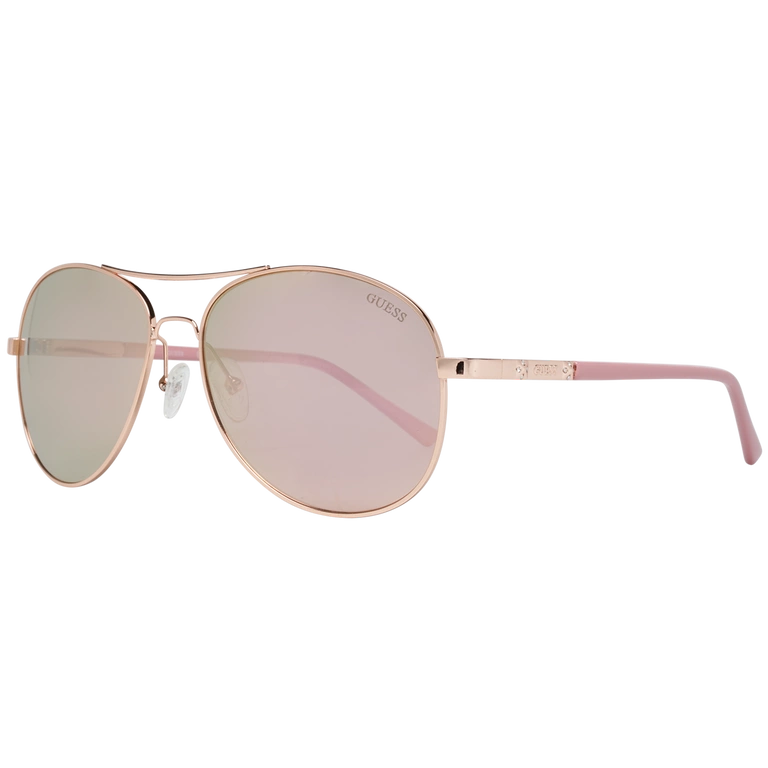Okulary przeciwsłoneczne damskie Guess GF0295 28U 60 Różowe Złoto