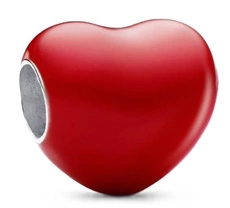 Charms Pandora Zmieniający kolor charms w kształcie serca z ukrytym przesłaniem 793087C01