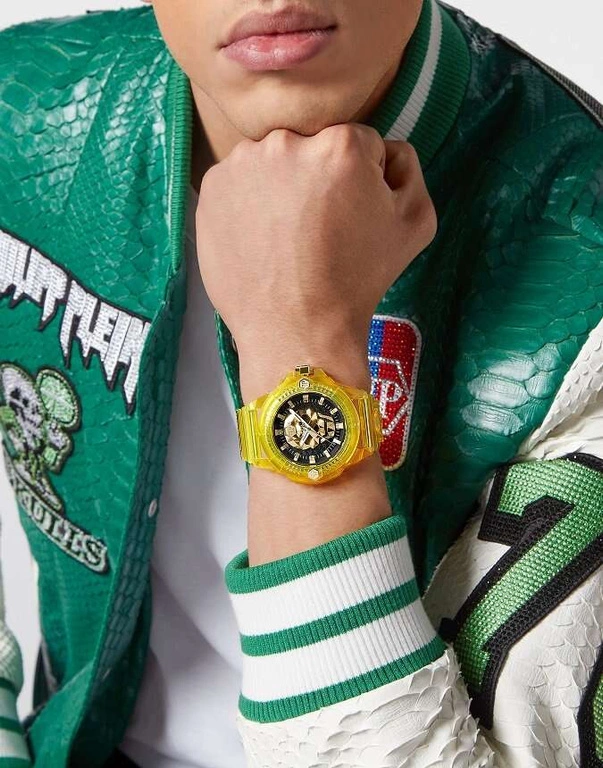 Zegarek męski PHILIPP PLEIN PWWAA0123 The Skull Synthetic High-Conic