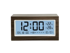 Budzik JVD SB2896 ALARM TERMOMETR HIGROMETR TIMER
