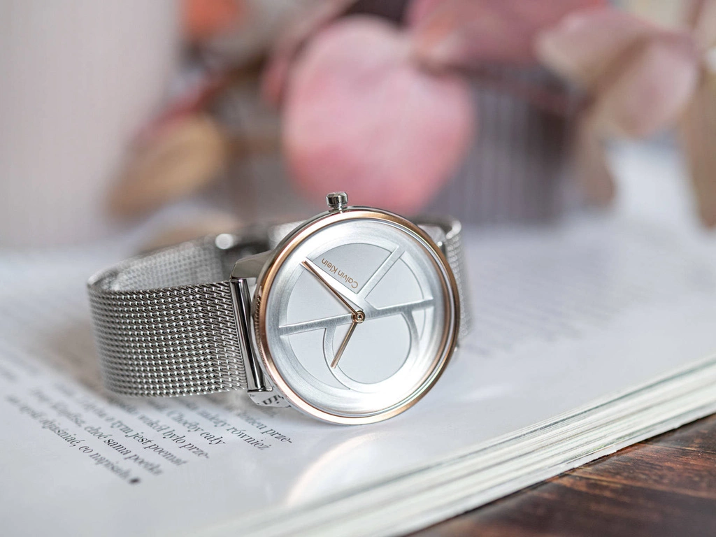 Zegarek damski CALVIN KLEIN 25200033 Iconic Mesh