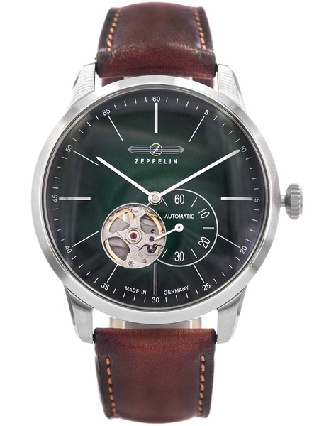 Zegarek męski ZEPPELIN 8364-4 Flatline Open Heart Automatic
