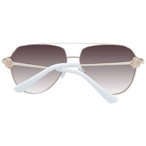 Okulary przeciwsłoneczne damskie Guess GF6140 32F 62 Złote