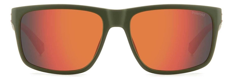 Okulary przeciwsłoneczne męskie Polaroid PLD 2149/S TBO57OZ Zielone