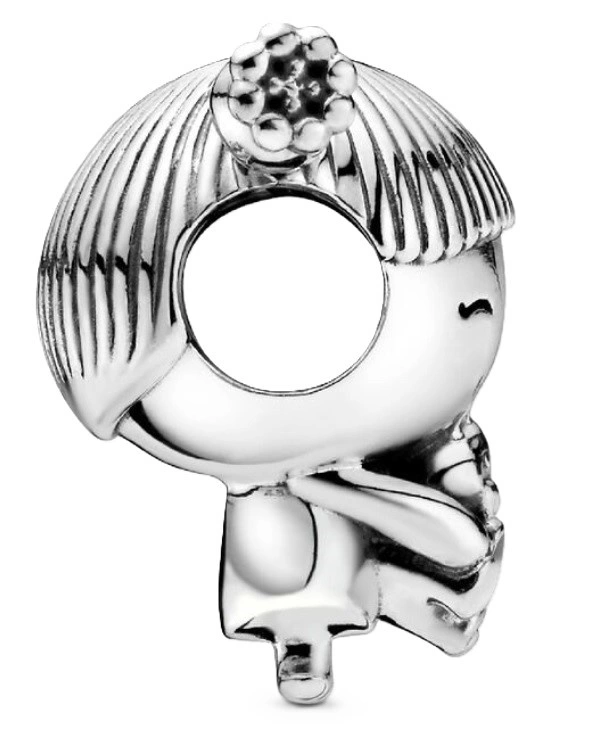 Charms Pandora 798016EN160 Dziewczynka z warkoczykami
