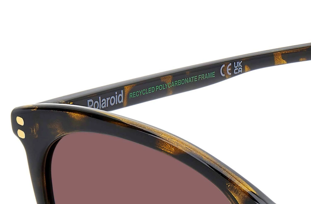 Okulary przeciwsłoneczne damskie Polaroid PLD 6231/S 08655KL Brązowe