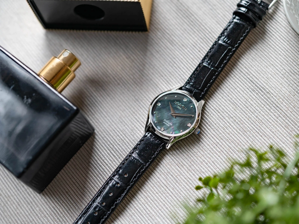 Zegarek damski ROAMER 547857 41 85 05 Soleure Diamond