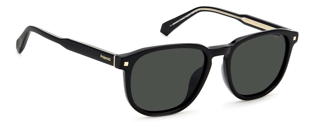 Okulary przeciwsłoneczne męskie Polaroid PLD 4117/G/S/X 80755M9 Czarne