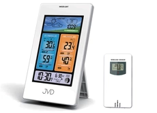Stacja pogody JVD RB3374 Radio Controlled Higrometr Czujnik Zewnętrzny