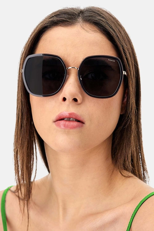 Okulary przeciwsłoneczne damskie Polaroid PLD 6153/G/S KB758M9 Szare