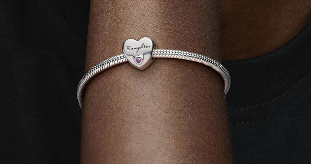 Charms Pandora Serce dla córki 791726PCZ