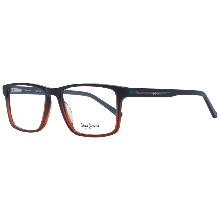 Okulary oprawki Męskie Pepe Jeans PJ3458 Brązowe