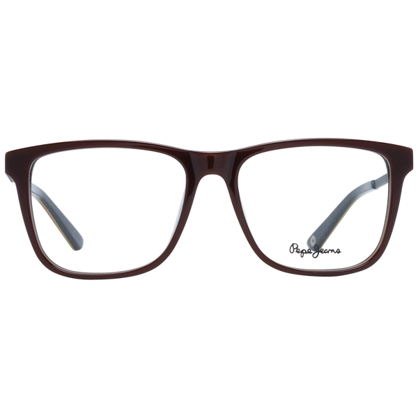 Okulary oprawki Męskie Pepe Jeans PJ3290 C2 53 Brązowe