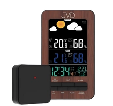 Stacja pogody JVD RB6687.2 Termometr, Barometr, Higrometr, Radio Controlled