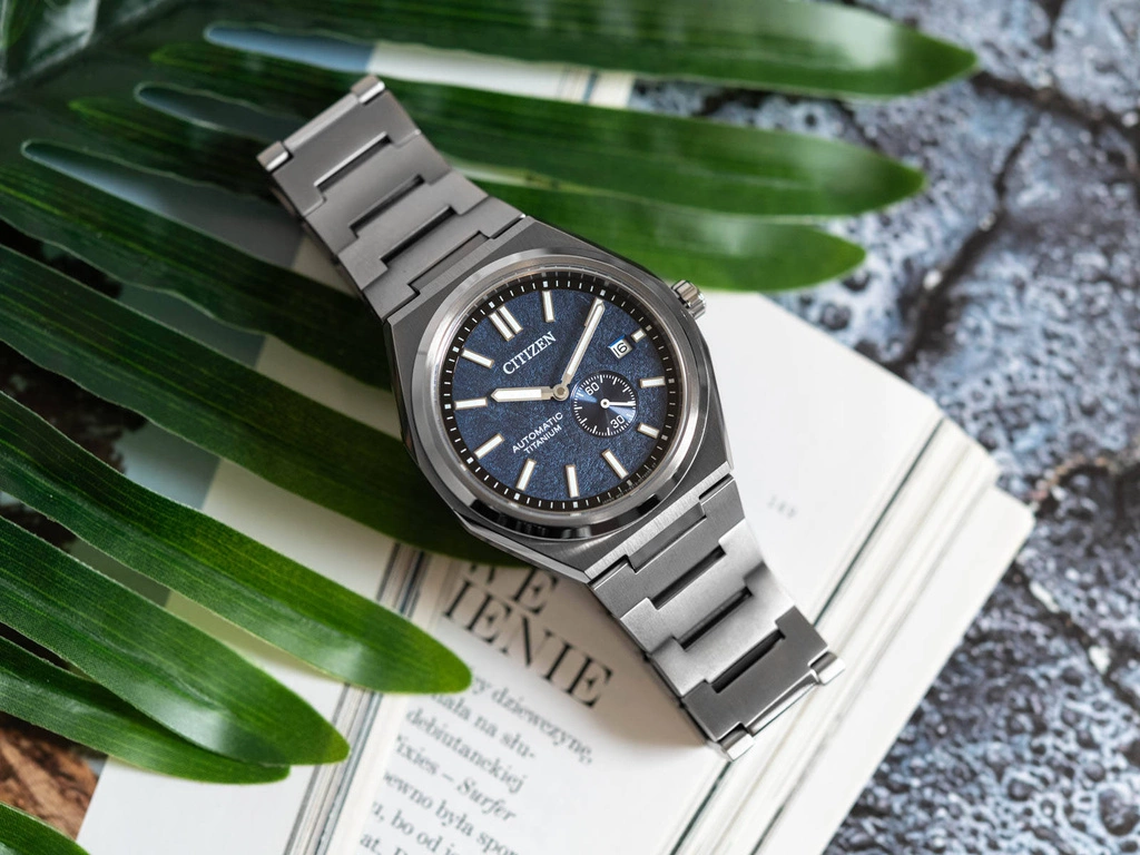 Zegarek męski Citizen NJ0180-80L Zenshin Mechanical Super Titanium