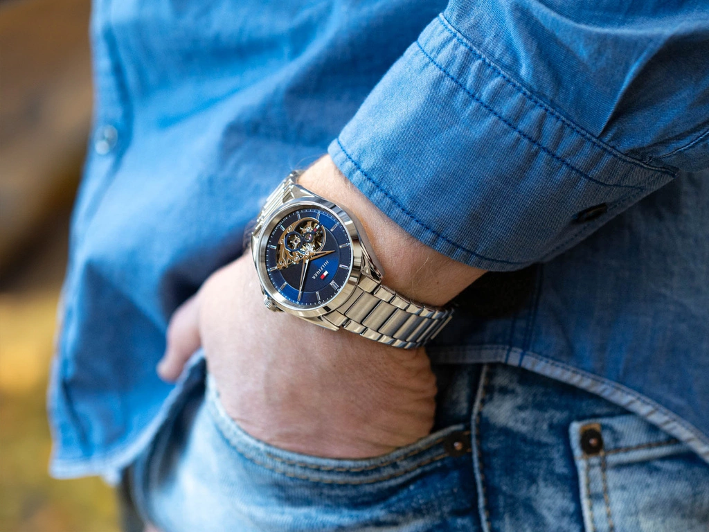 Zegarek męski TOMMY HILFIGER 1710716 Baker Automatic