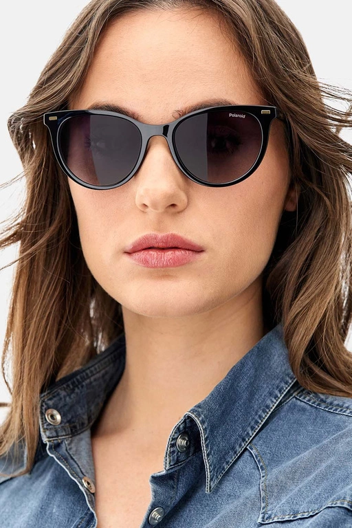 Okulary przeciwsłoneczne damskie Polaroid PLD 4107/S 80752WJ Czarne