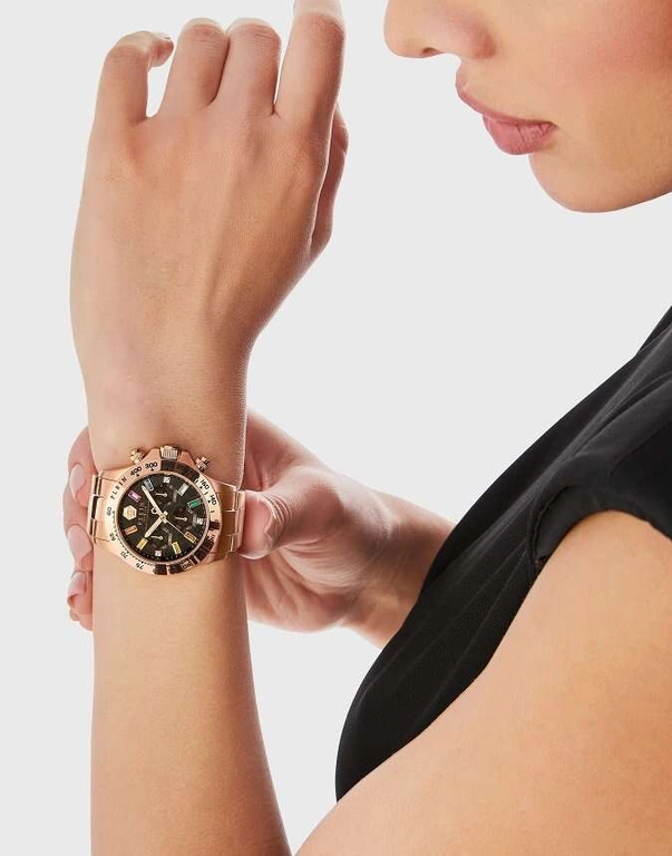 Zegarek damski PHILIPP PLEIN PWSBA0423 Nobile Lady Chrono Street Couture