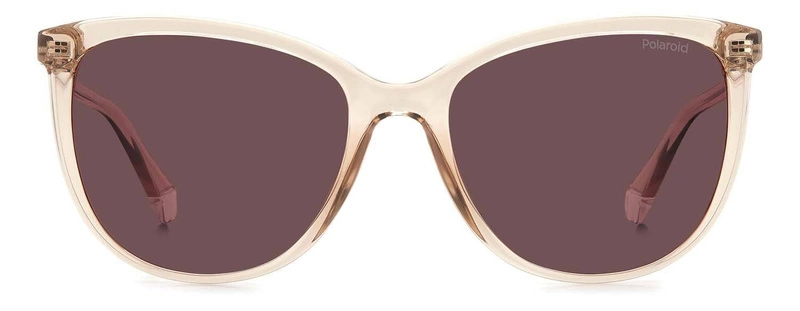 Okulary przeciwsłoneczne damskie Polaroid PLD 4138/S FWM55KL Różowe