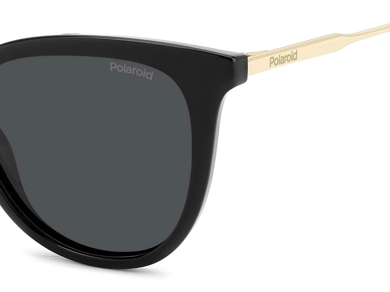 Okulary przeciwsłoneczne damskie Polaroid PLD 4184/S/X 80752M9 Czarne