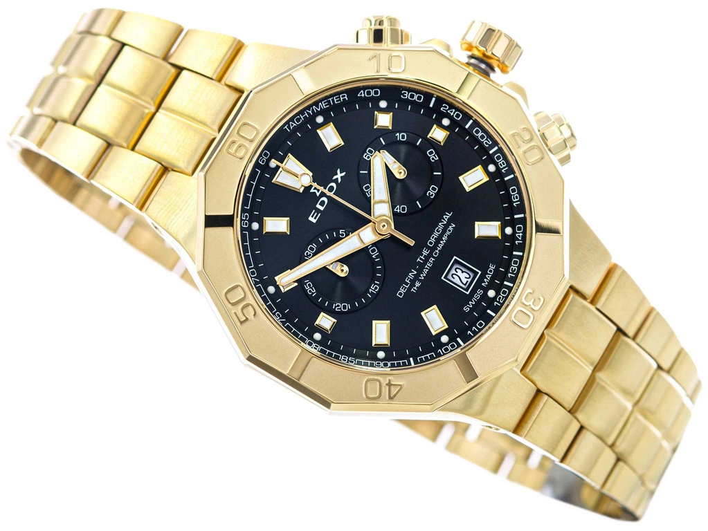 Zegarek męski EDOX 10113 37JM NID Delfin the Original