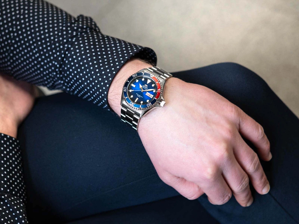 Zegarek męski ORIENT RA-AA0812L39B Mako III Kamasu Automatic