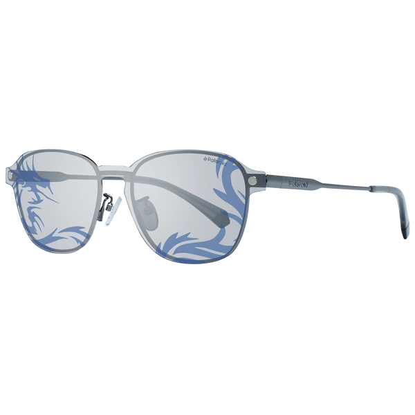 Okulary oprawki Unisex Polaroid PLD 6119/G/CS KJ1/W0 53 z nakładkami przeciwsłonecznymi