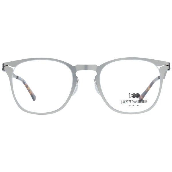 Okulary oprawki Greater Than Infinity GT026 V02 50 Srebrne