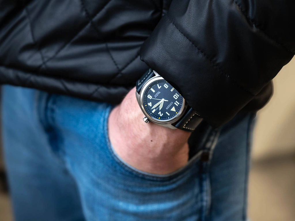 Zegarek męski Citizen BM8560-45L Titanium