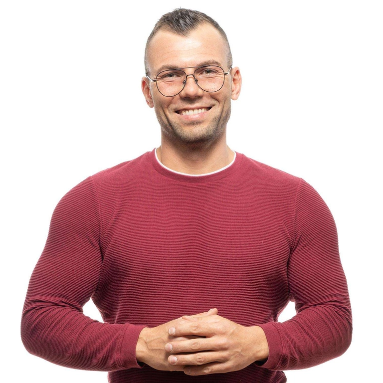 Okulary oprawki Męskie Sandro SD3001 108 55 Czarne