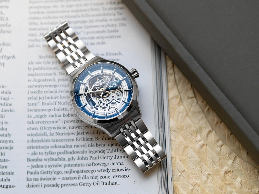 Zegarek męski ROAMER Competence Skeleton IV 101984 41 45 10